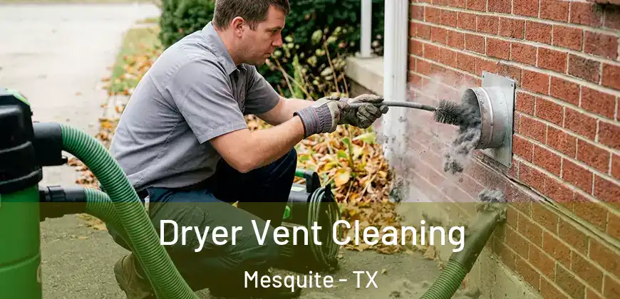 Dryer Vent Cleaning Mesquite - TX