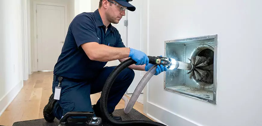 Coil and Blower Motor Cleaning in Mesquite