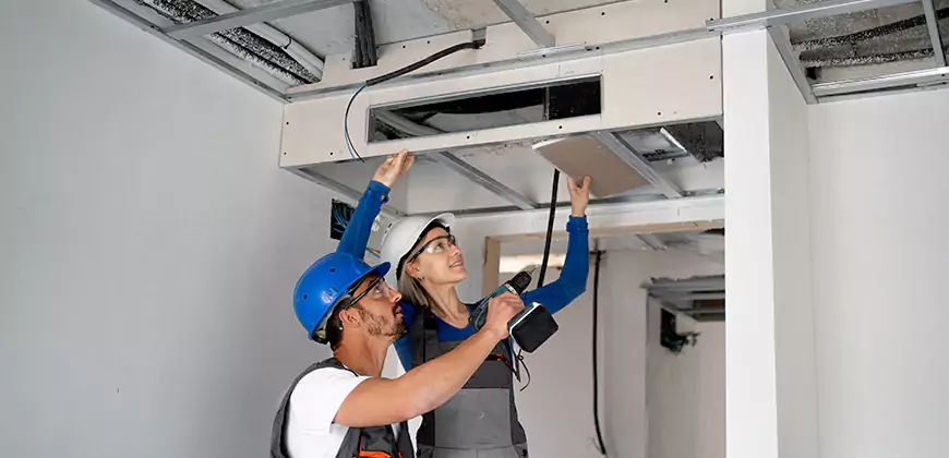 Duct Insulation and Condensation Repair in Mesquite