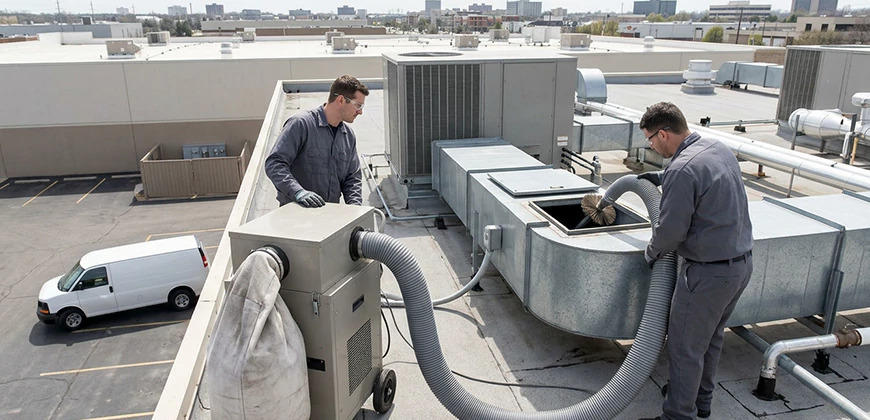 Commercial and Industrial Duct Cleaning in Mesquite
